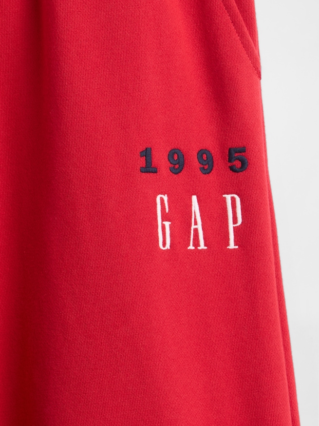 30th アニバーサリー ヘビーウェイト フレンチテリー GAPロゴ バギースウェットパンツ-4