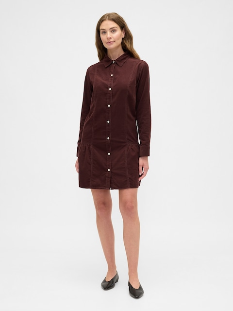 Corduroy Mini Dress