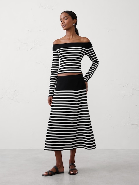 Midi Sweater Skirt