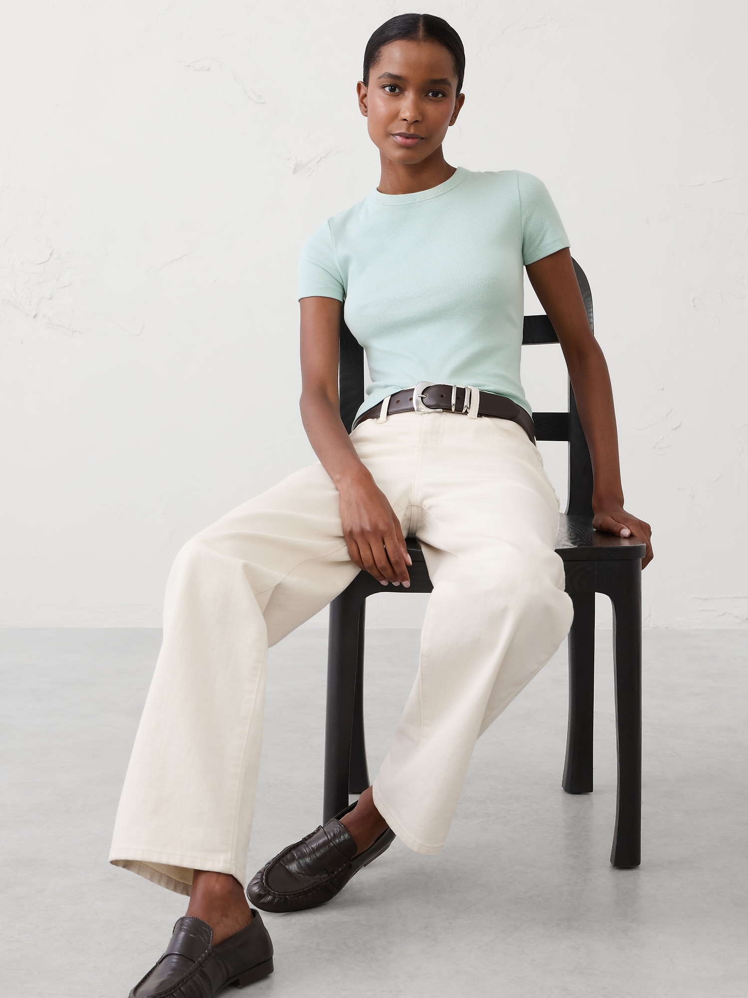 Ribbed T-Shirt