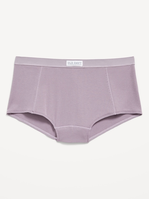 Ribbed Hipster Underwear