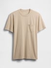 GAPミニロゴ ポケット Tシャツ(ユニセックス)-4