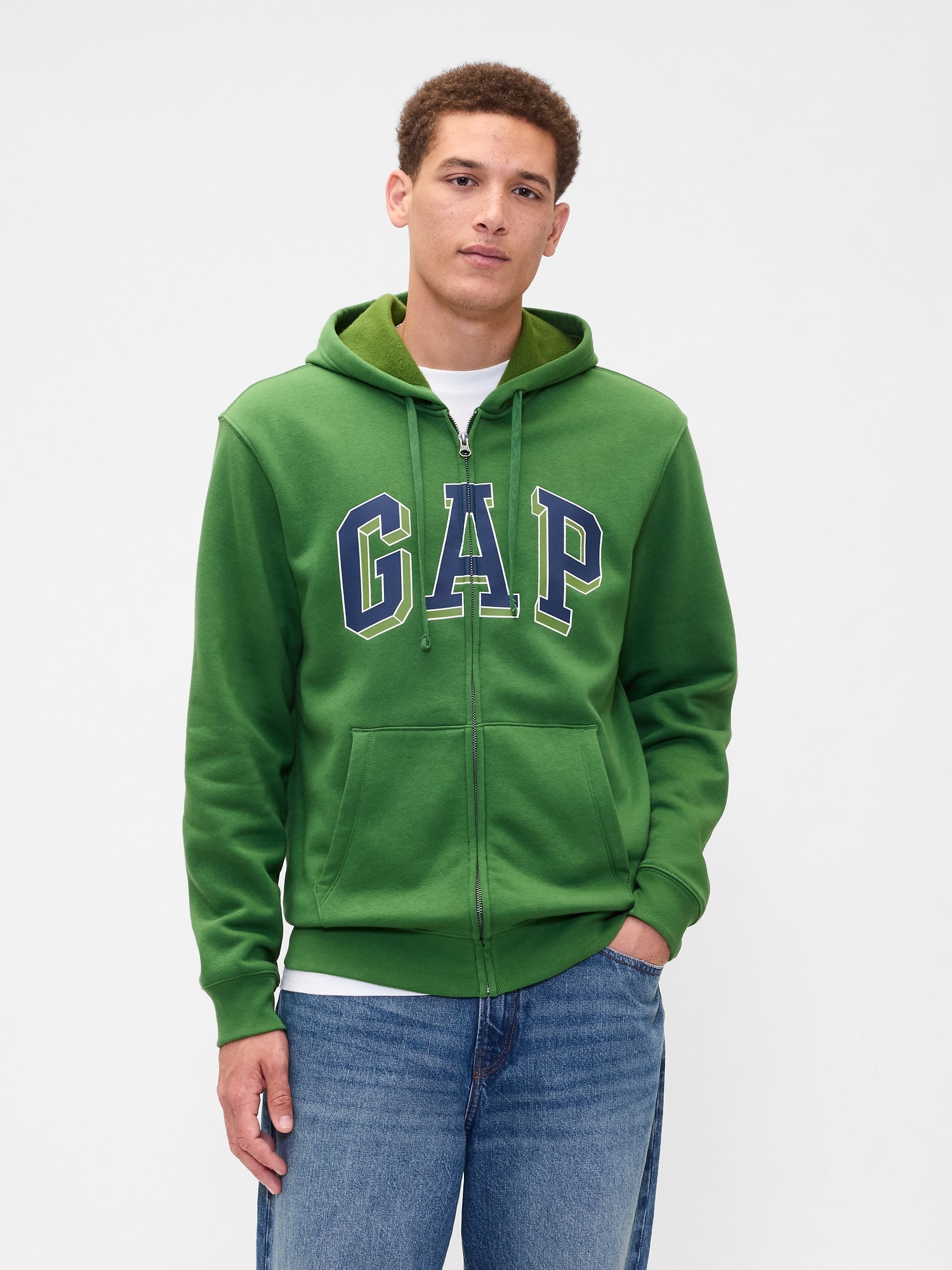 LACロゴパーカ(size XL) STAY GOLD パーカー LAロゴ ZIPパーカー / オーバーサイズ
