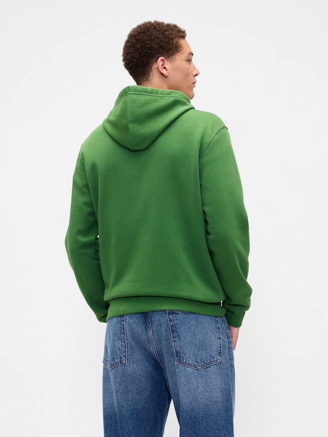 リラックス GAPロゴ ジップアップパーカー-1