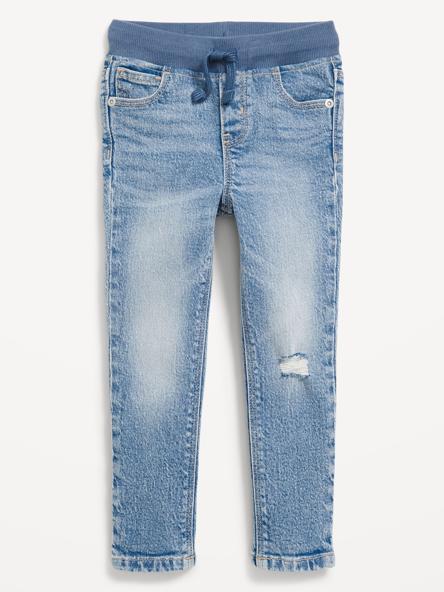 360° Stretch Pull-On Skinny Jeans for Toddler Boys