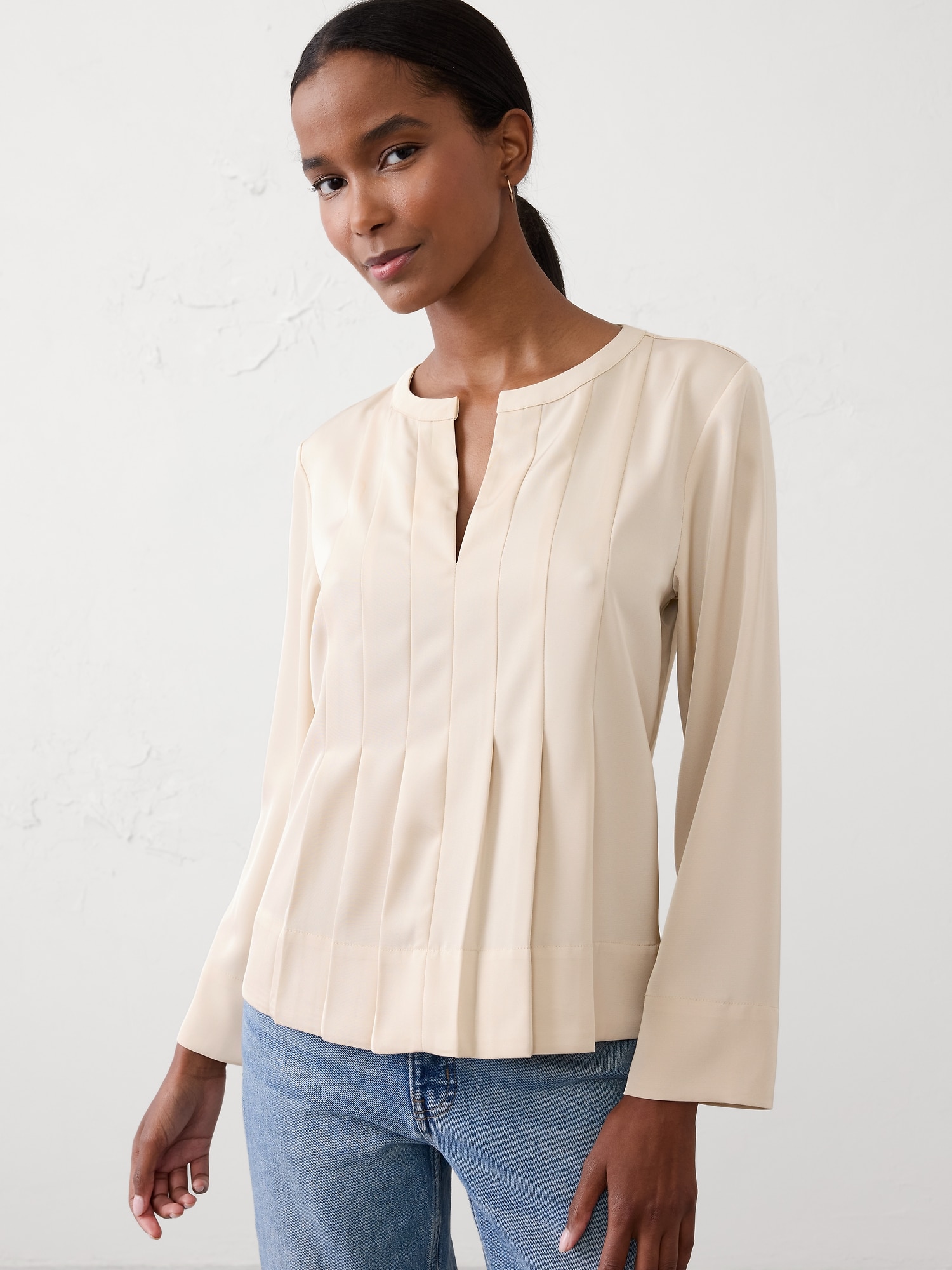 Pleated Swing Top