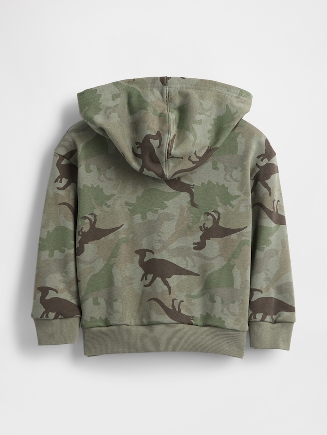 babyGap リラックス GAPロゴ ジップアップパーカー-1