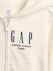 30th アニバーサリー ヴィンテージソフト GAPロゴ ジップアップパーカー (幼児・ベビー)-3
