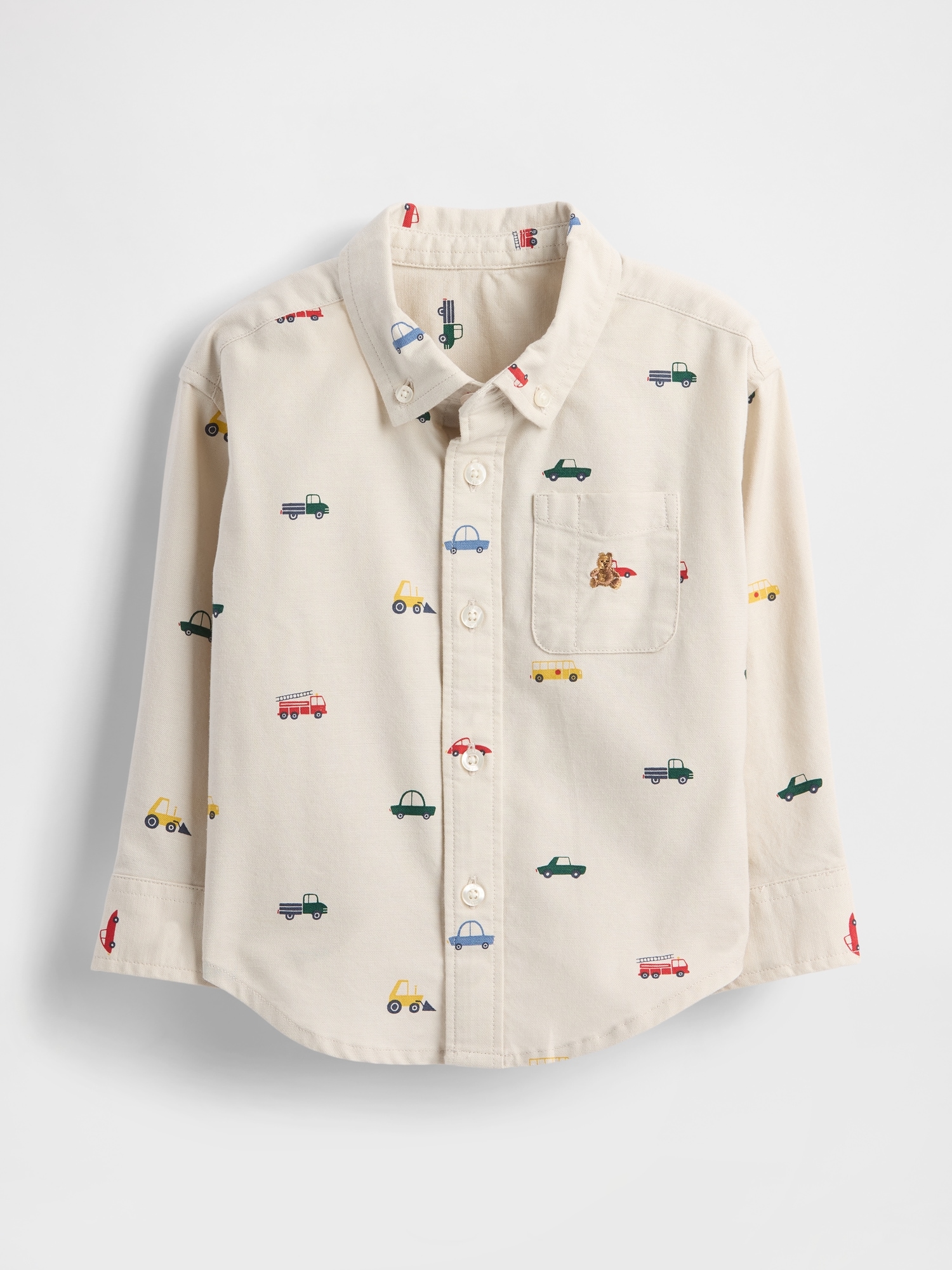 Gap オーバーサイズ オックスフォードシャツ (幼児・ベビー) Gap オーバーサイズ オックスフォードシャツ (幼児・ベビー)