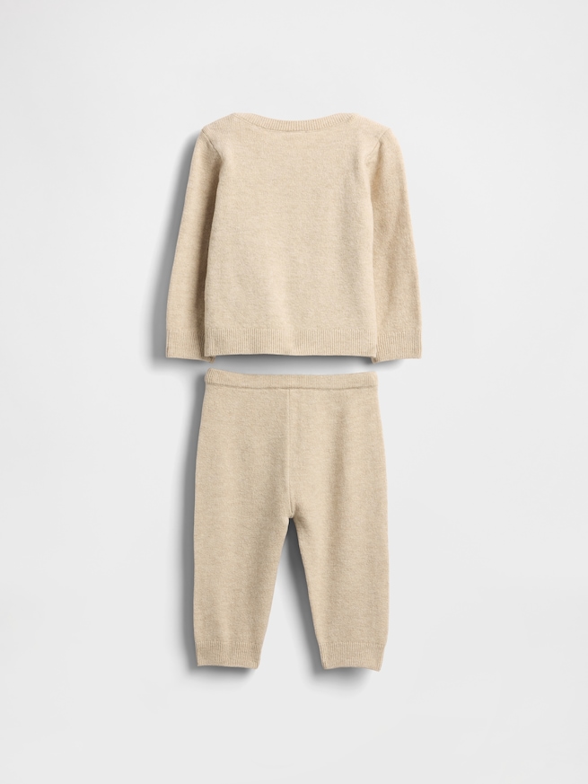 CashSoft カシミヤタッチ ブラナンベア ニットセット (ベビー)-1