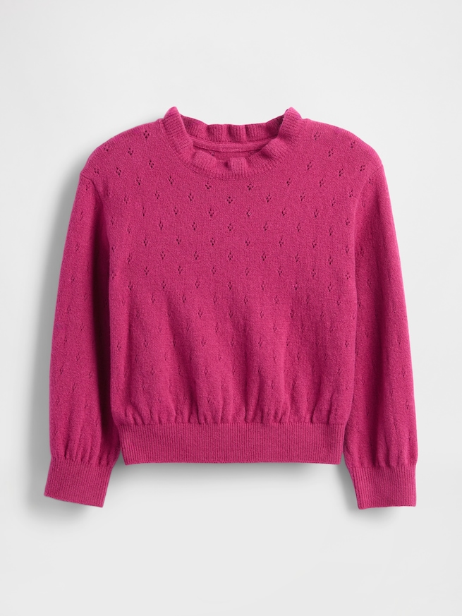 CashSoft カシミヤタッチ ポインテールセーター (幼児・ベビー)-1