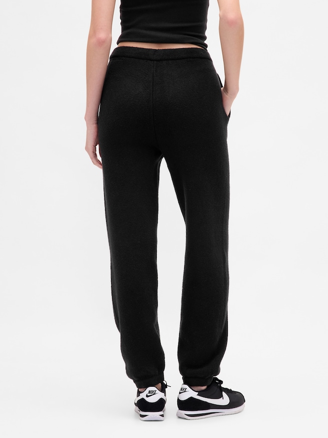 CashSoft カシミヤタッチ ニットジョガーパンツ-3