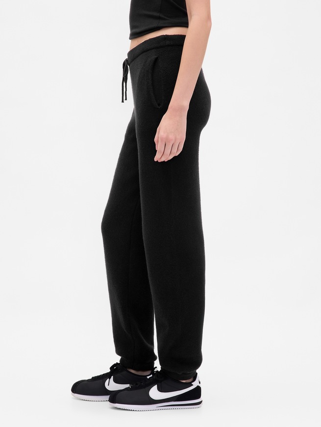 CashSoft カシミヤタッチ ニットジョガーパンツ-2