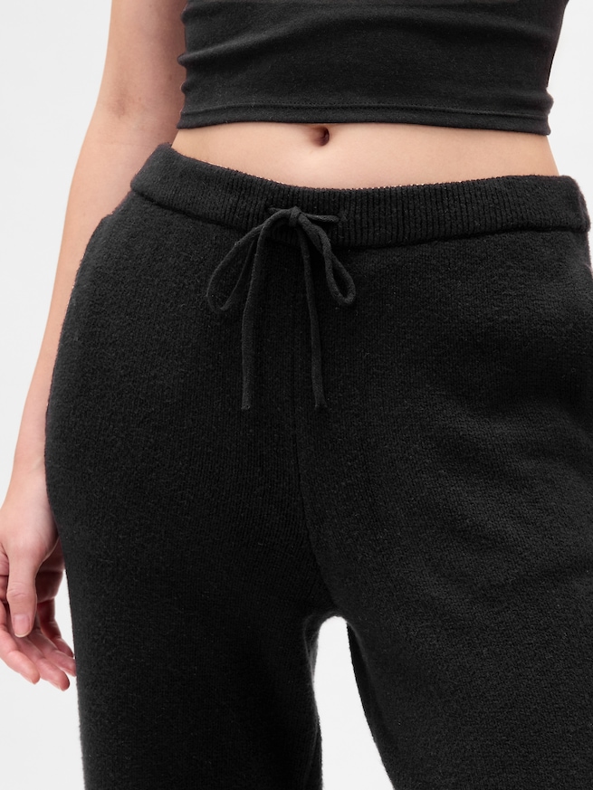 CashSoft カシミヤタッチ ニットジョガーパンツ-5