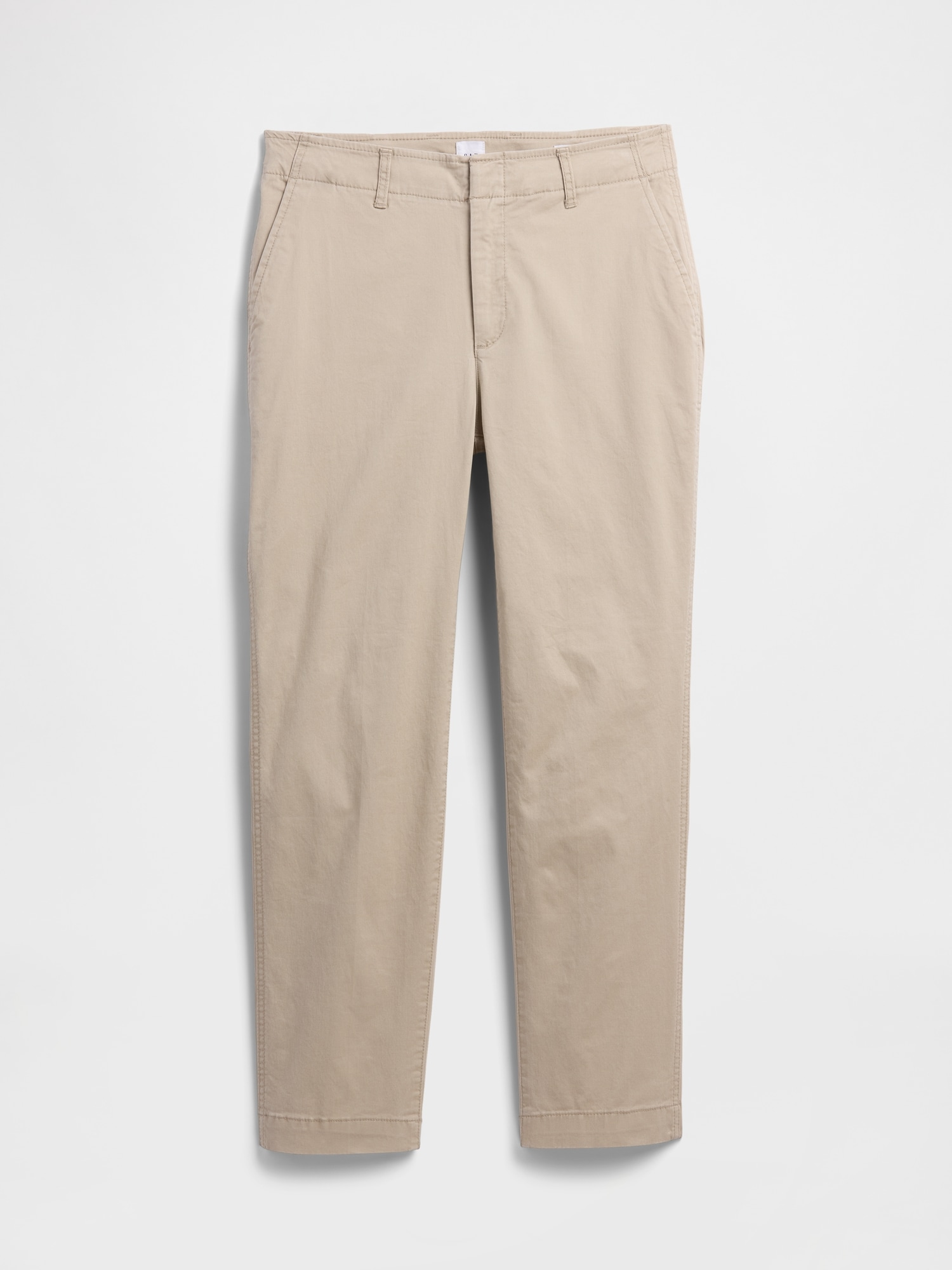 ミッドライズ ダウンタウン カーキパンツ-3