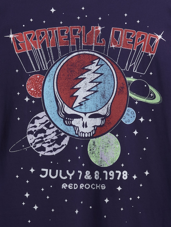 グレイトフル・デッド グラフィックTシャツ-4