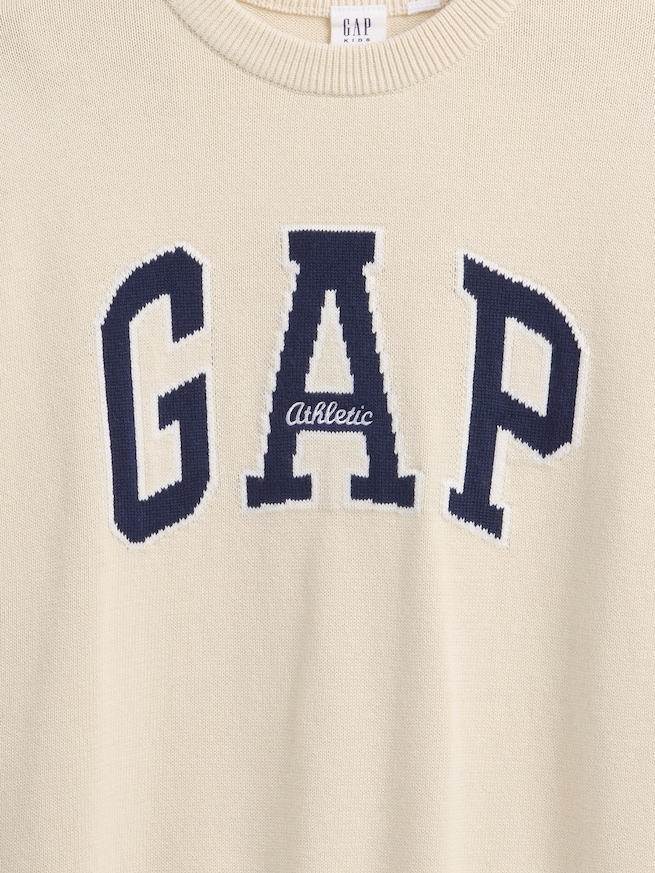 GAPロゴ インターシャ セーター (キッズ)-1