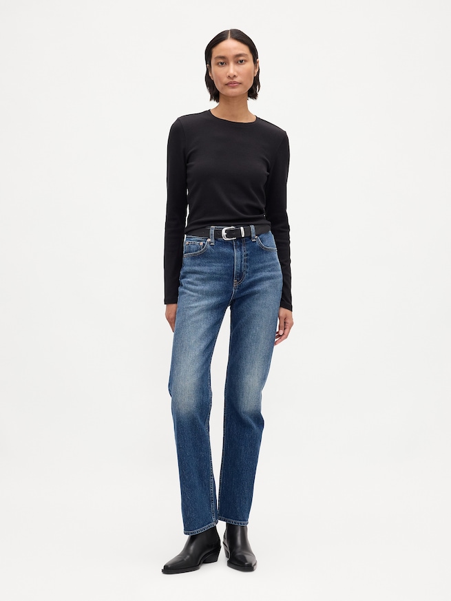 モダン クロップドTシャツ-1