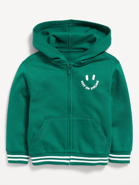 VESTE À CAPUCHON SURDIMENSIONNÉE À GLISSIÈRE POUR GARÇON