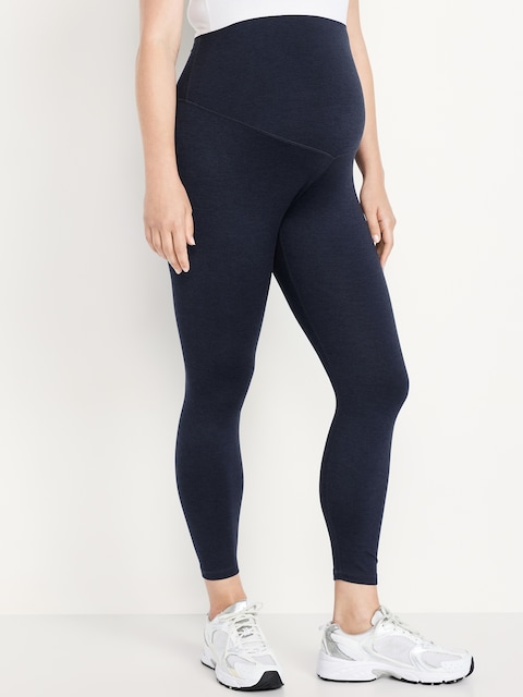 LEGGING NUAGECONFO À PANNEAU COUVRANT ET LONGUEUR 7/8 DE MATERNITÉ