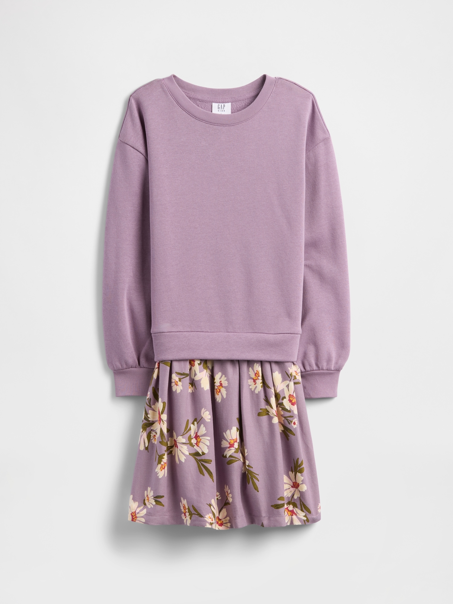 Kids Oversized Sweatshirt Dress