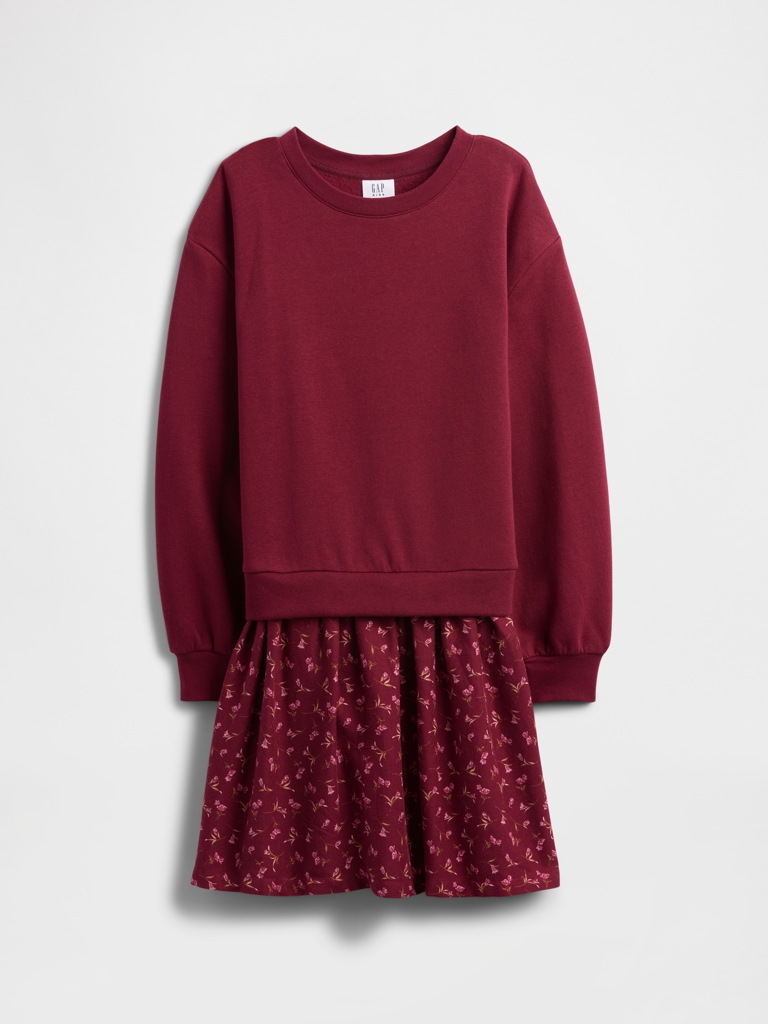 Kids Oversized Sweatshirt Dress