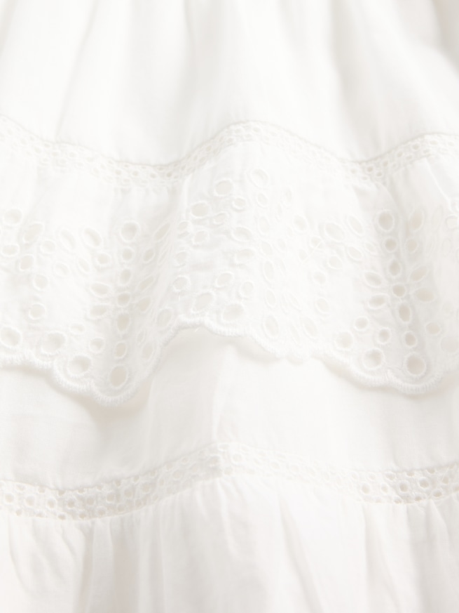 アイレット ラッフルフリル ミニスカート・スコート-3