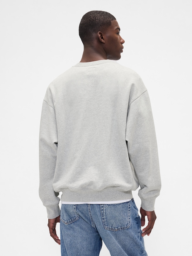 ヘビーウェイト GAP Athleticロゴ スウェットシャツ-2