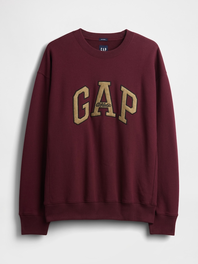ヘビーウェイト GAP Athleticロゴ スウェットシャツ-4