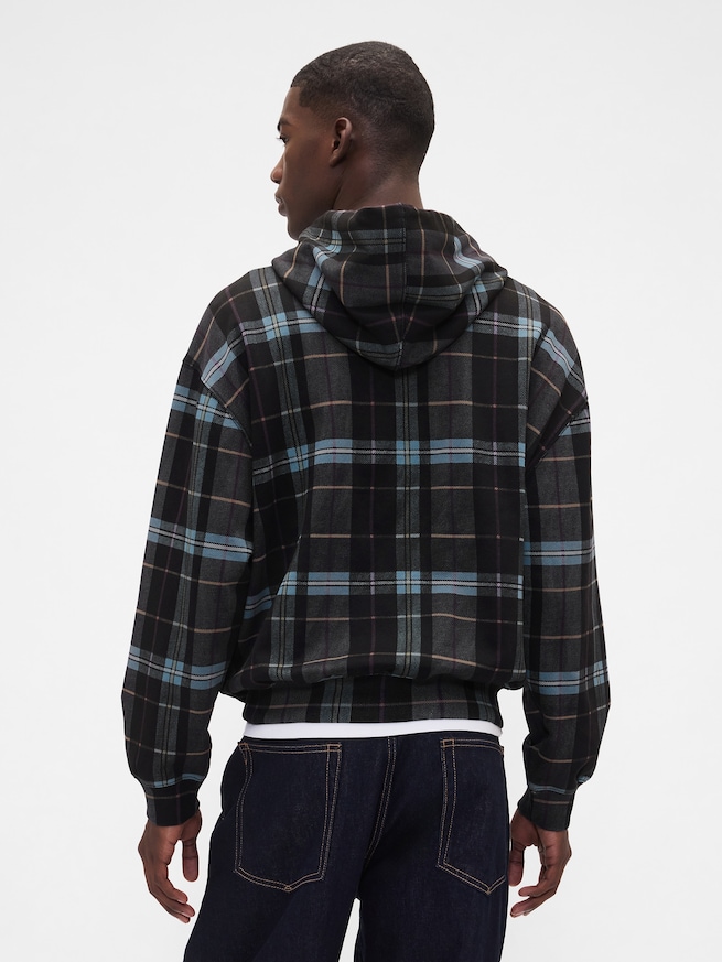 ヘビーウェイト オーバーサイズ GAPロゴパーカー-2