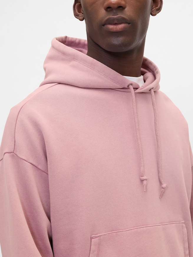 ヘビーウェイト クロップドパーカー-3