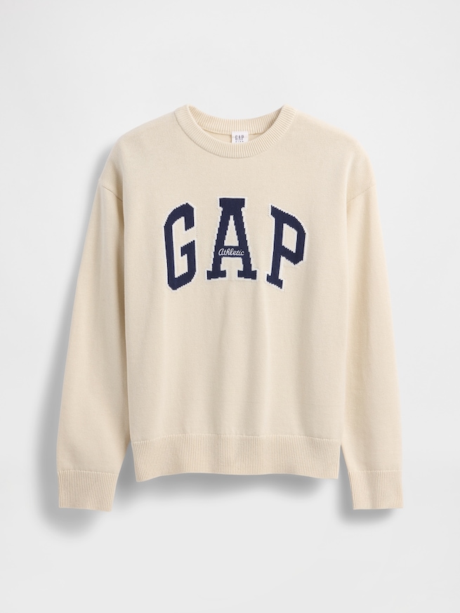 GAPロゴ インターシャ セーター (キッズ)-0