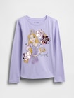 GapKids × ディズニー リラックスフィット フリッピー スパンコール グラフィック Tシャツ-1