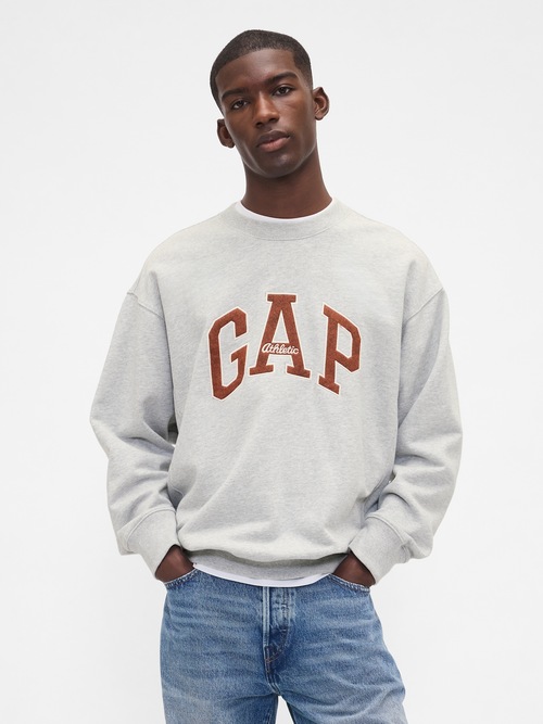 ヘビーウェイト GAP Athleticロゴ スウェットシャツ