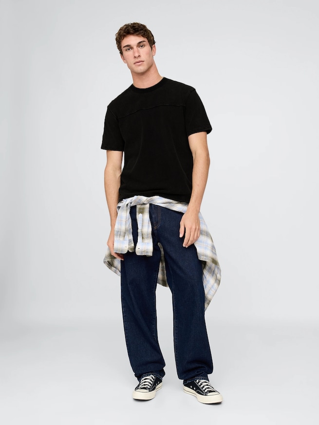 ピケ リラックスTシャツ-1