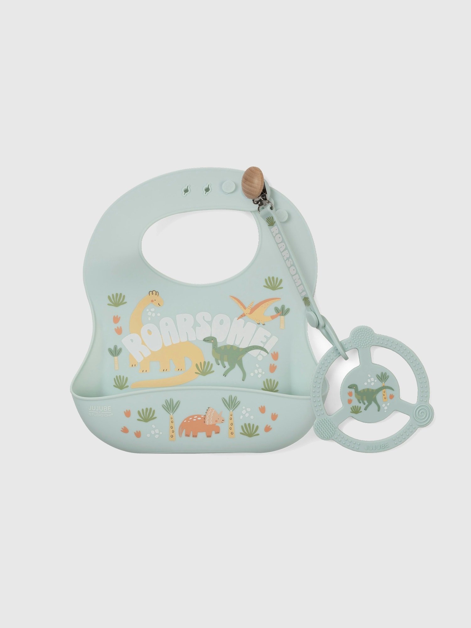 JuJuBe Bib and Teether Baby Bundle
