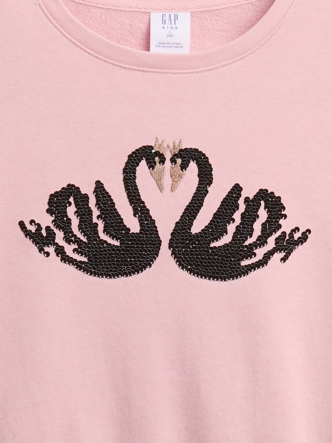 フリッピー スパンコール スウェットシャツ (キッズ)-4