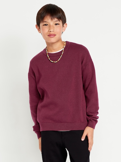 Crew-Neck Sweater for Boys