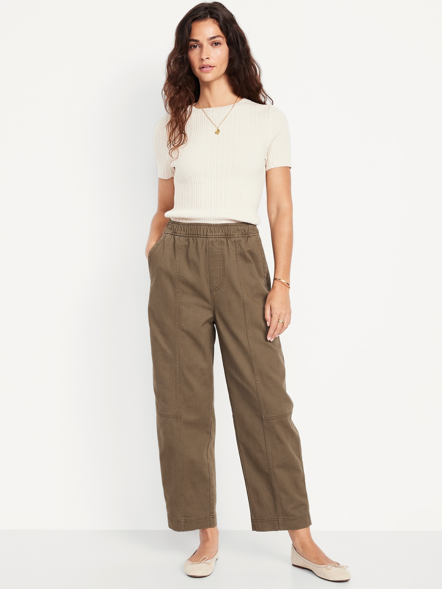 old navy high waisted dress pants Old Navy Women's High-Waisted OGC Chino Pants