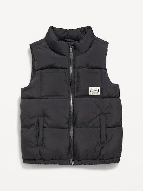 Unisex Pocket Puffer Vest for Toddler