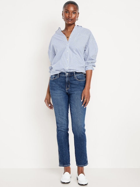 Curvy High-Waisted Vintage Slim Jeans