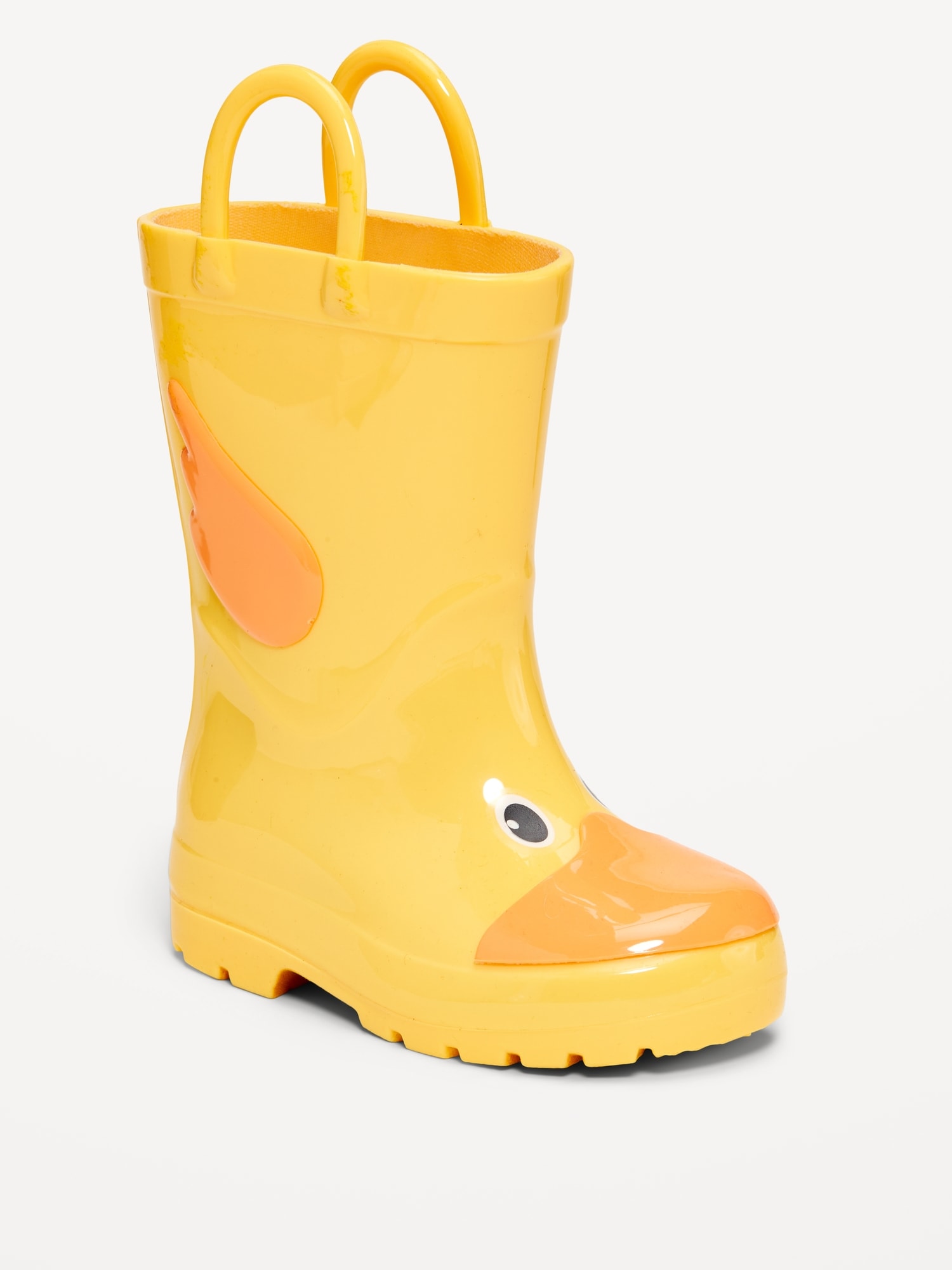BOTTES DE PLUIE HAUTES À IMPRIMÉ DE CANARD POUR TOUT-PETIT GARÇON