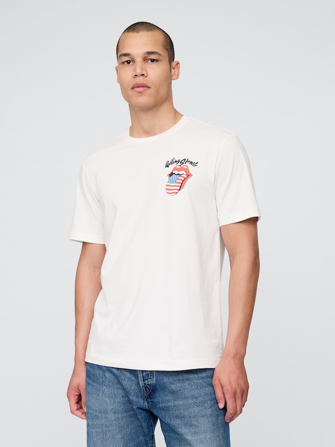 ザ・ローリング・ストーンズ グラフィックTシャツ-2
