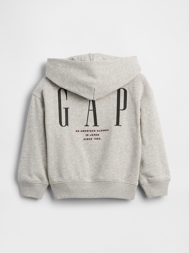 30th アニバーサリー ヴィンテージソフト GAPロゴ ジップアップパーカー (幼児・ベビー)-1