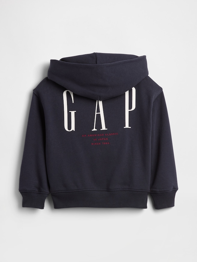 30th アニバーサリー ヴィンテージソフト GAPロゴ ジップアップパーカー (幼児・ベビー)-1