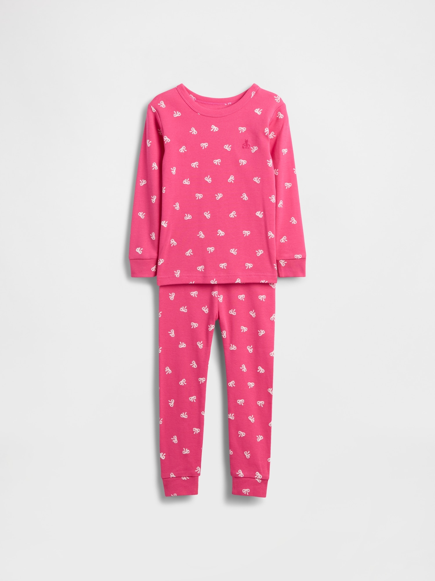PYJAMA EN COTON BIOLOGIQUE BROSSÉ POUR BÉBÉ ET TOUT-PETIT