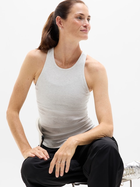 Signature Rib Y Back Tank