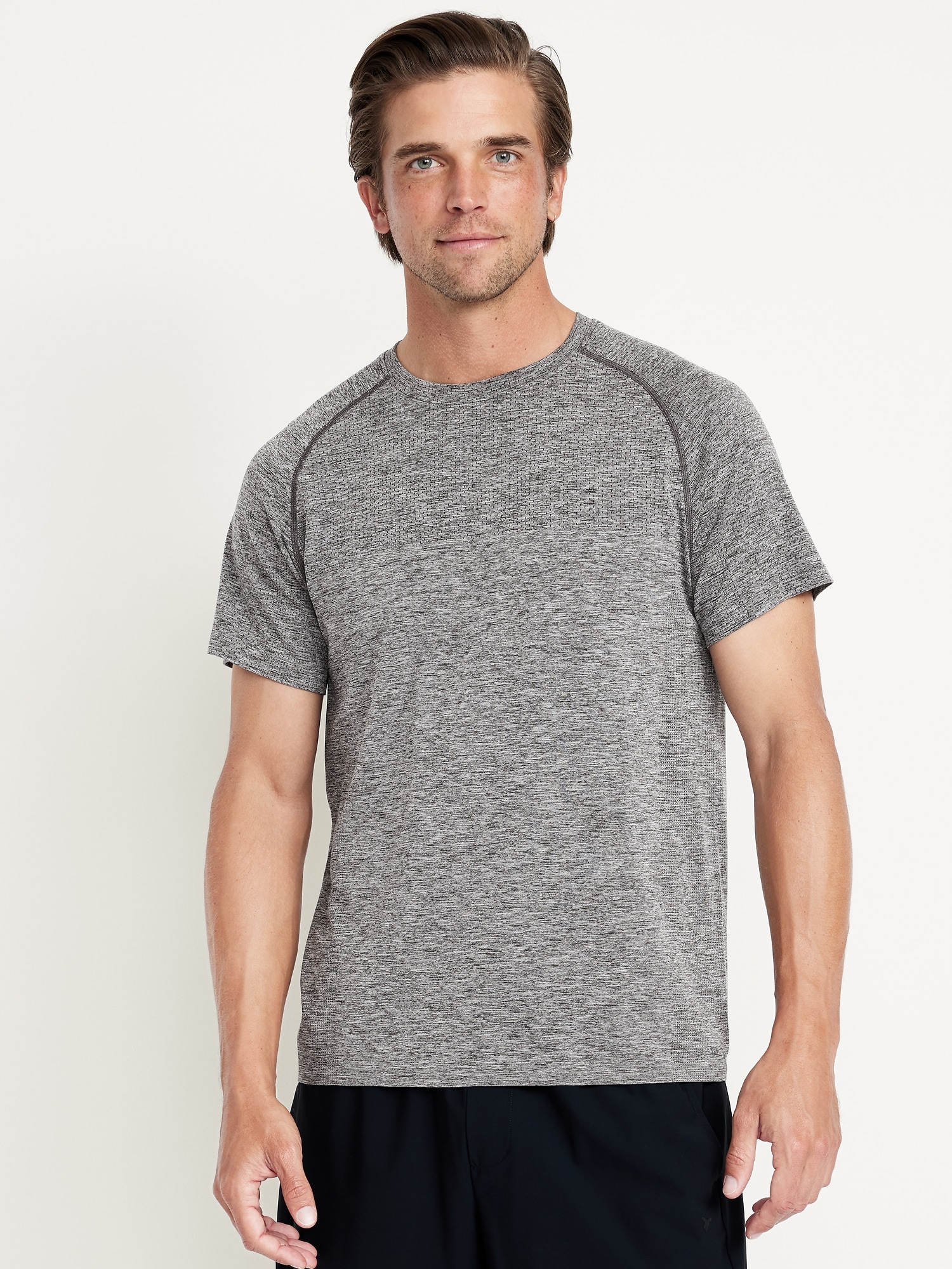 T-SHIRT ÉTROIT SANS COUTURES