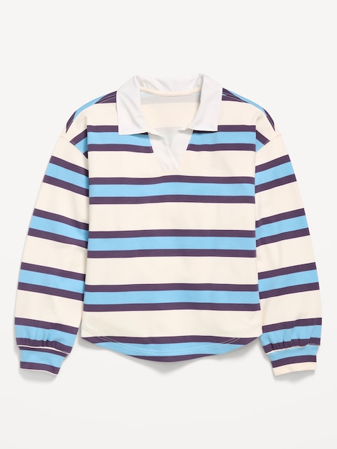 Oversized Rugby Polo Shirt for Girls