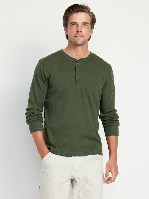 Waffle Henley T-Shirt